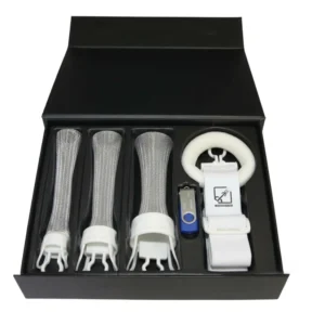 PeniXtend Penisstrecker Set – 3 Extender Größen S M L, Zuggurt und Zubehör in hochwertiger schwarzer Verpackung