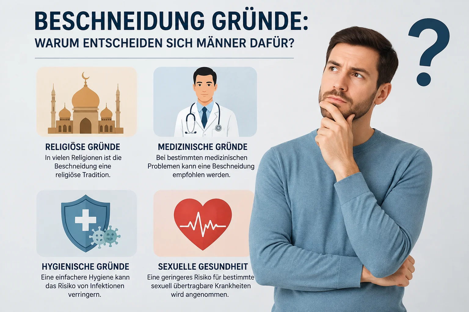 Beschneidung Gründe: Medizinische, religiöse und persönliche Gründe für die Beschneidung