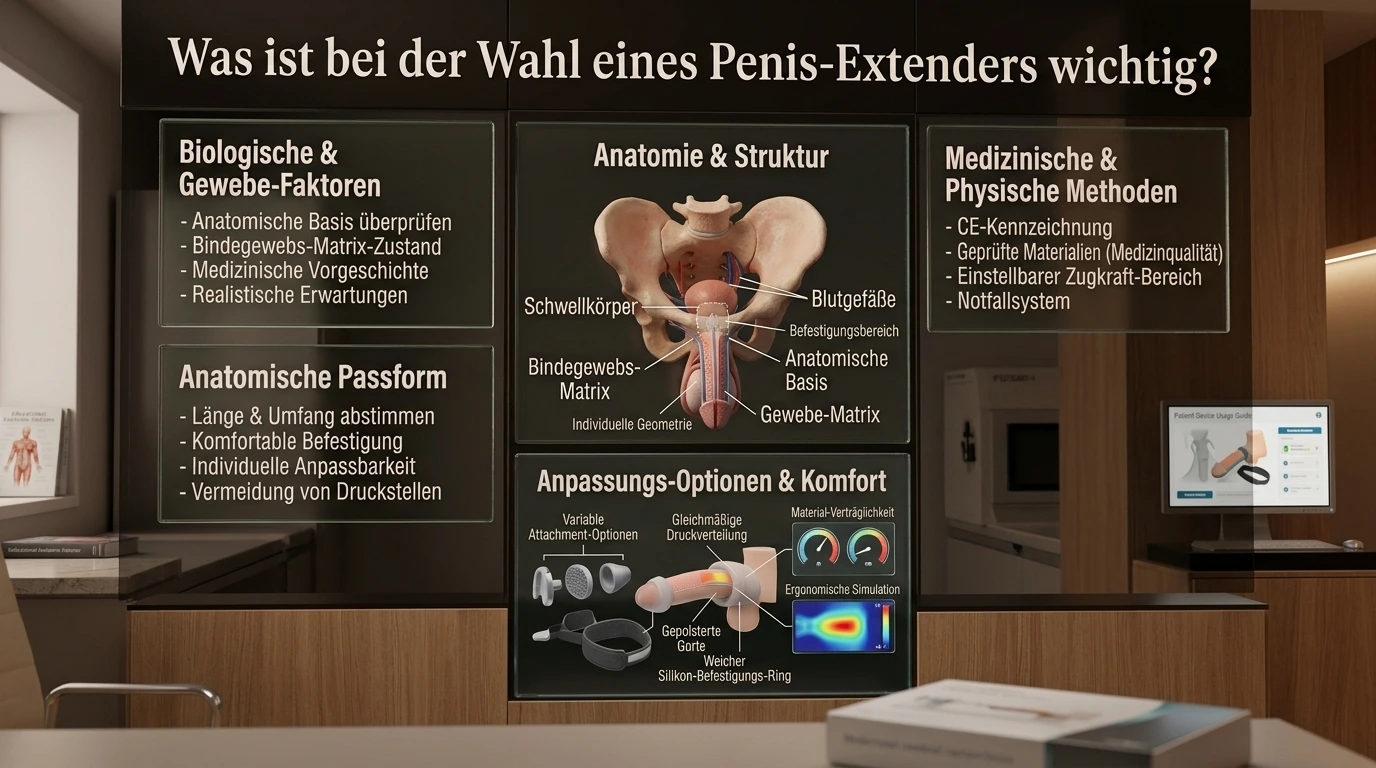 Penis-Extender – wichtige Hinweise zur Auswahl und sicheren Anwendung