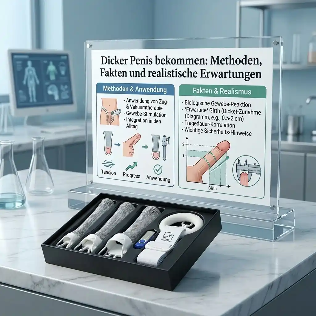 Dicker Penis bekommen – Methoden und medizinische Fakten
