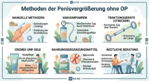 Methoden der Penisvergrößerung ohne OP