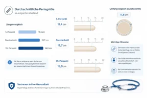 Penisgröße Durchschnitt anhand wissenschaftlicher medizinischer Studien erklärt
