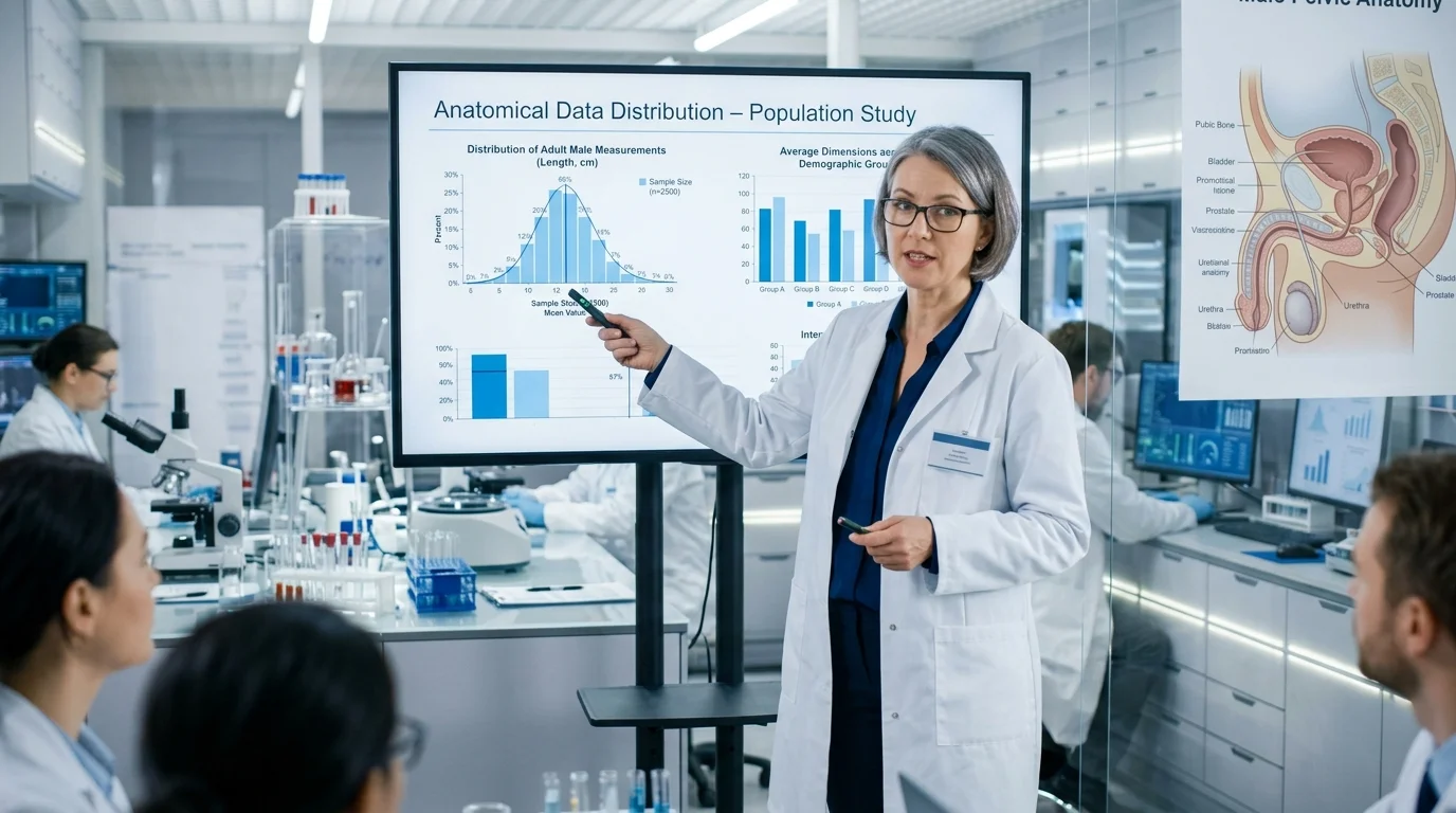 Durchschnittliche Penisgröße laut wissenschaftlichen Studien