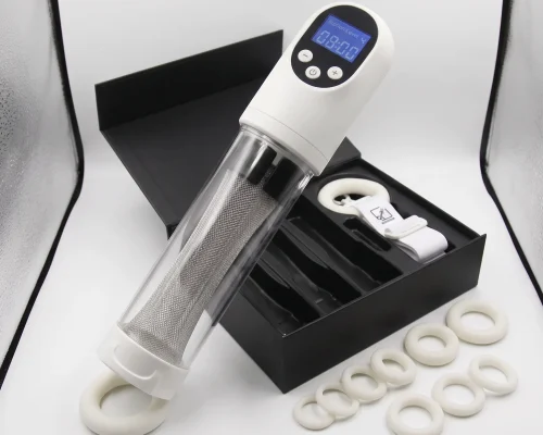 Automatic penis pump for men with LED display