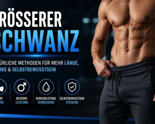 großer Schwanz natürliche Methoden für mehr Stärke Durchblutung und Selbstbewusstsein