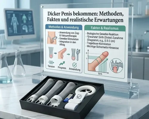 Dicker Penis bekommen – Methoden und medizinische Fakten